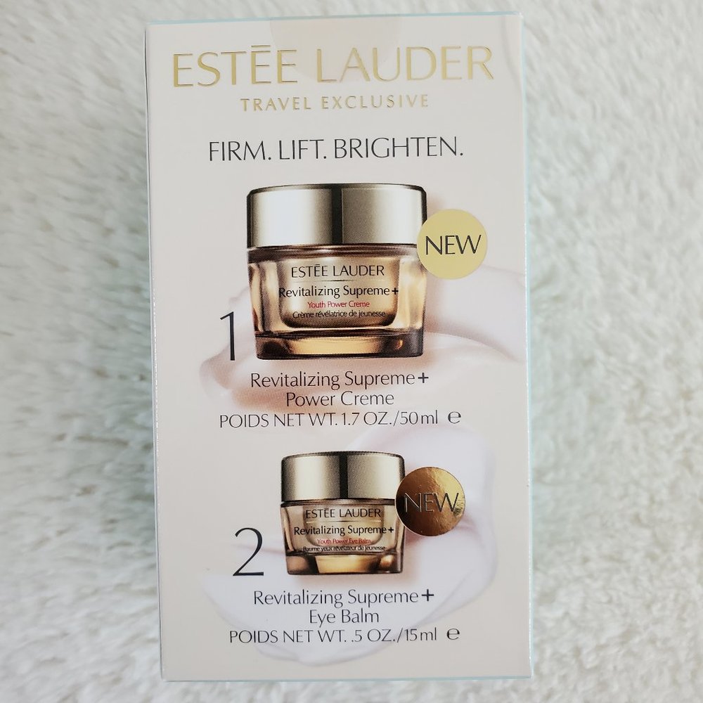 Estee Lauder Revitalizing Supreme + Power Creme & Eye Balm - Brand New in Box!